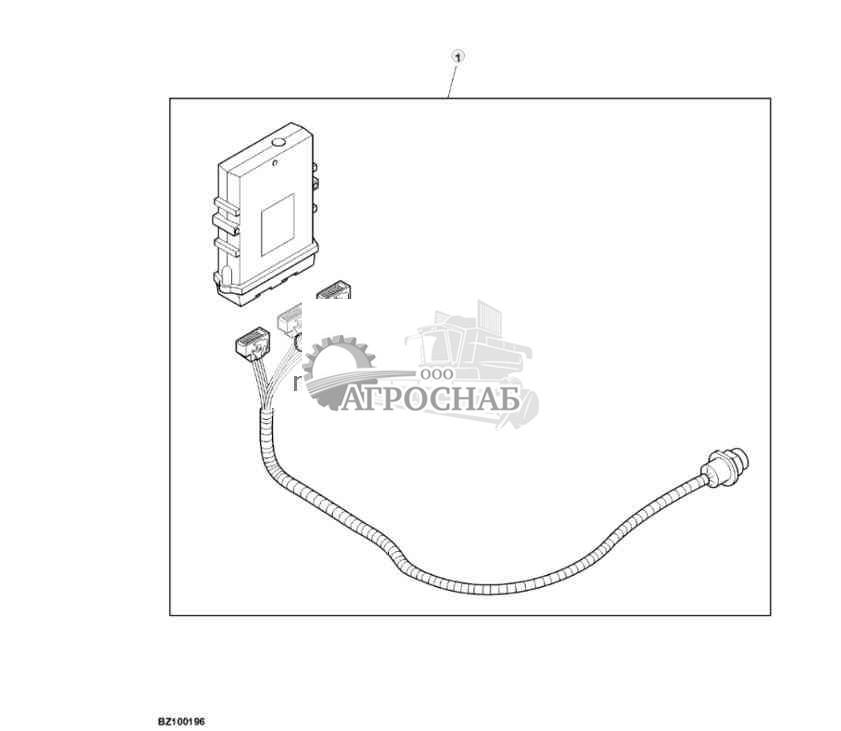 Навесное оборудование, блок управления AutoTrac™ 